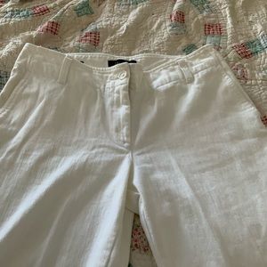Talbots white trouser jeans 6T